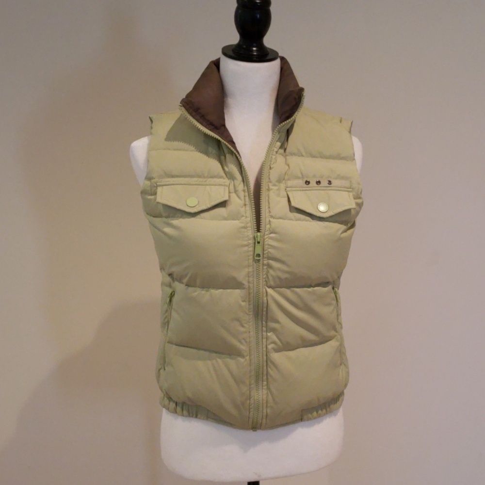 Calvin Klein Springβ Green Puffer Vest